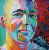 Hervé - Portraits psychacryliques